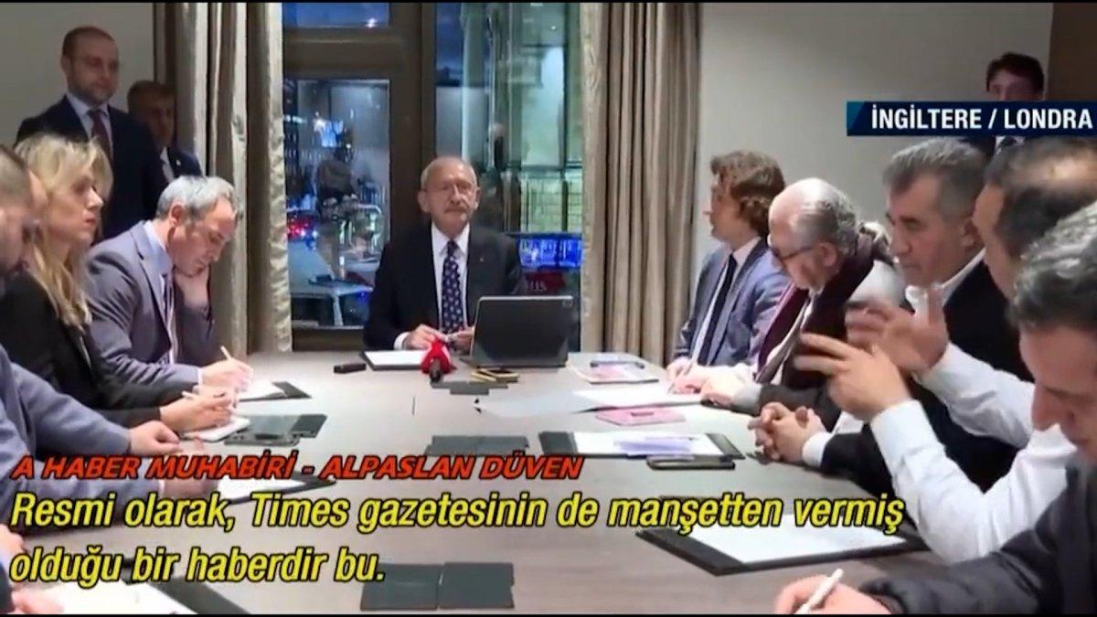 İngiltere'yle ilgili 'tefeciler' sorusu Kılıçdaroğlu'nu şaşkına çevirdi