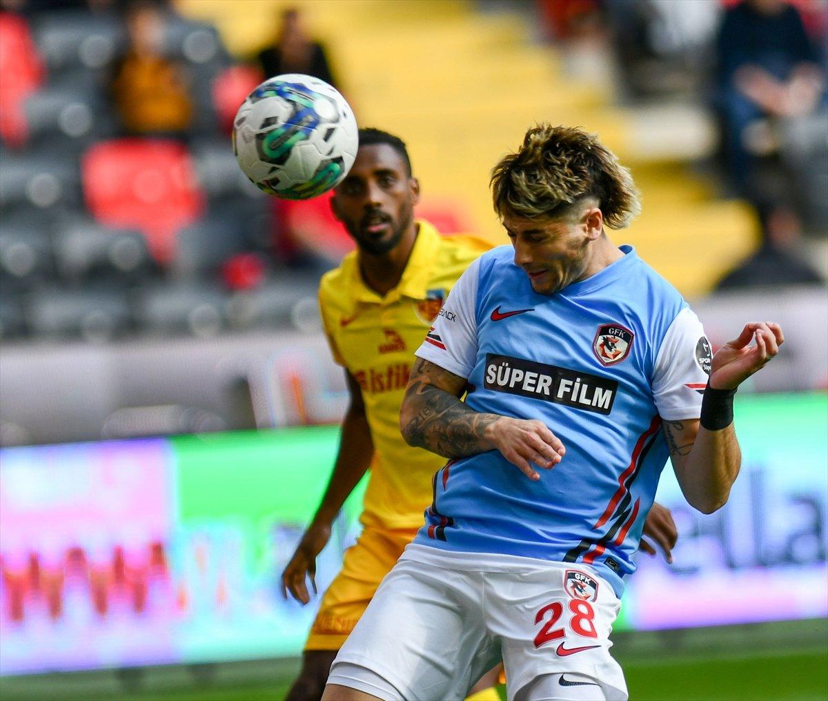 Kayserispor, Gaziantep FK'yı mağlup etti