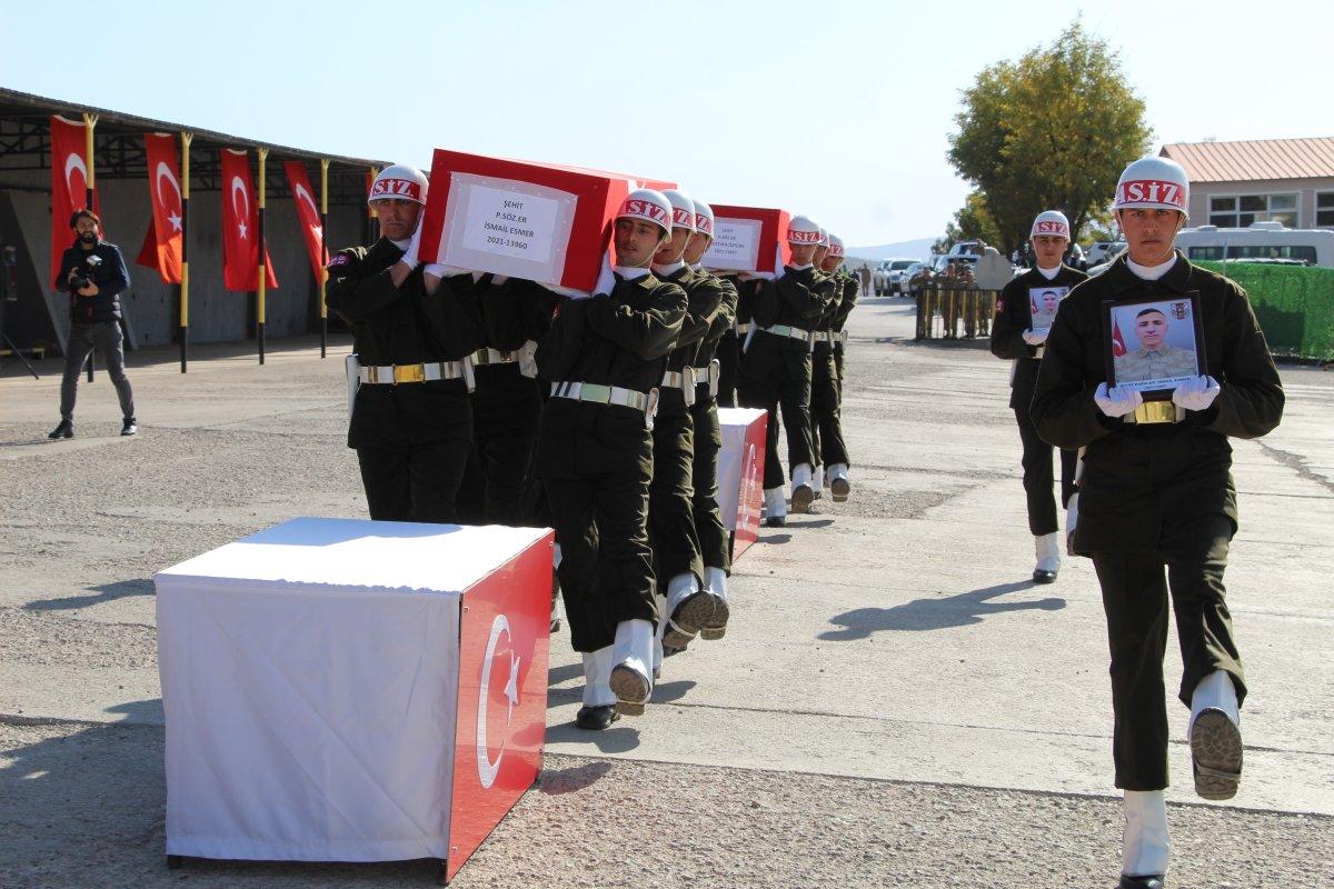 Pençe Kaplan şehitleri son yolculuklarına uğurlandı