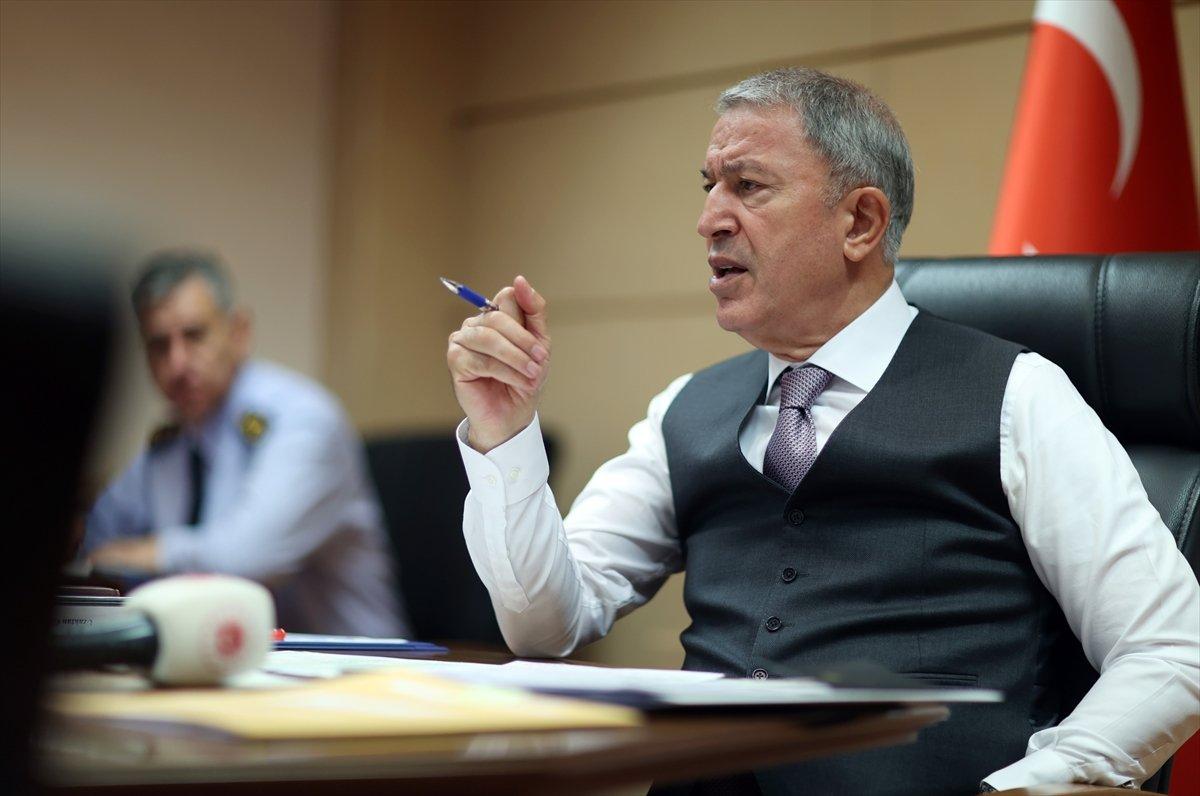 Hulusi Akar: ABD'li askeri heyet Türkiye'de