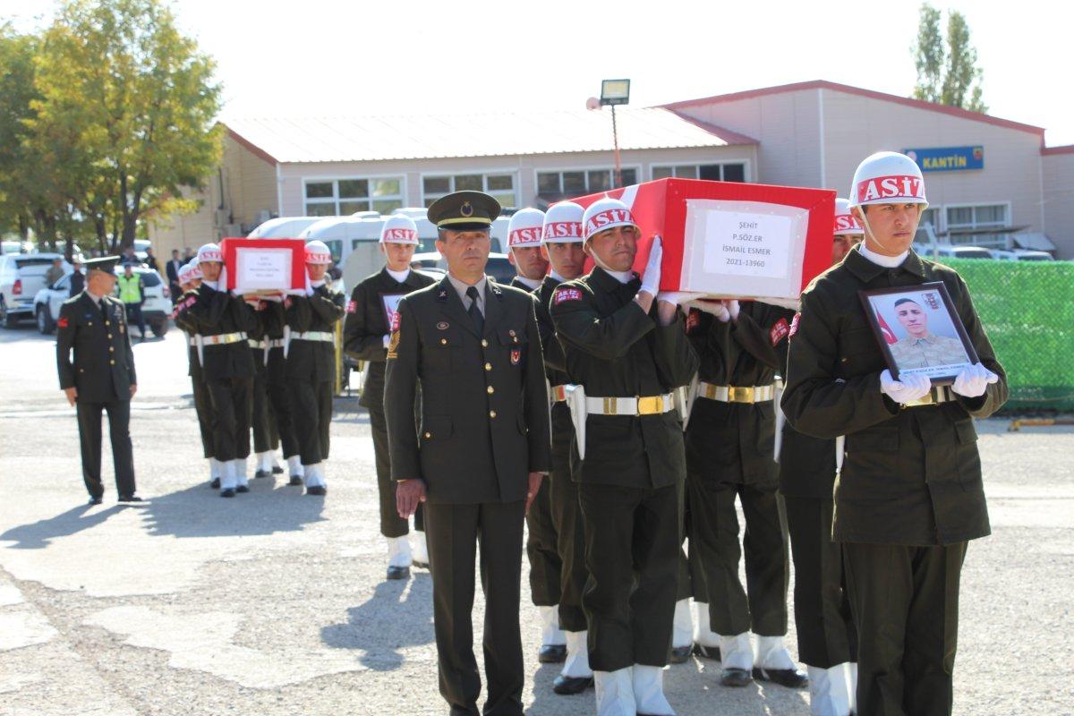 Pençe Kaplan şehitleri son yolculuklarına uğurlandı