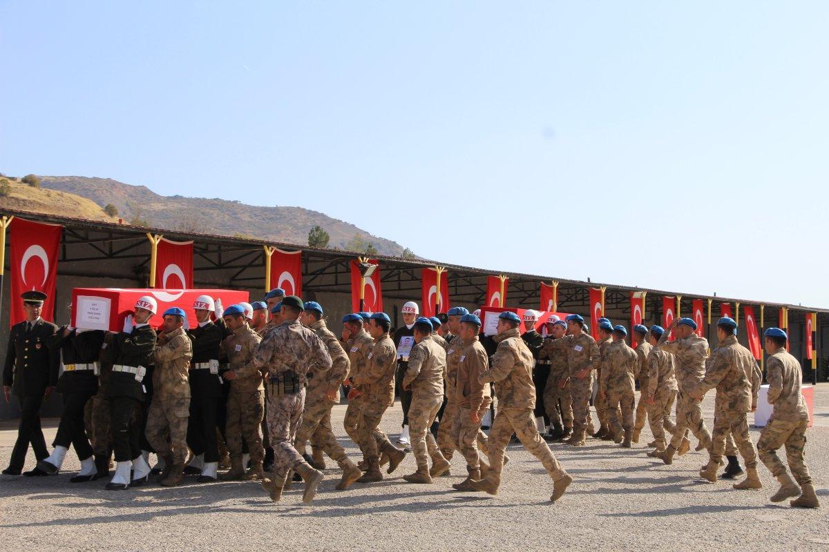 Pençe Kaplan şehitleri son yolculuklarına uğurlandı