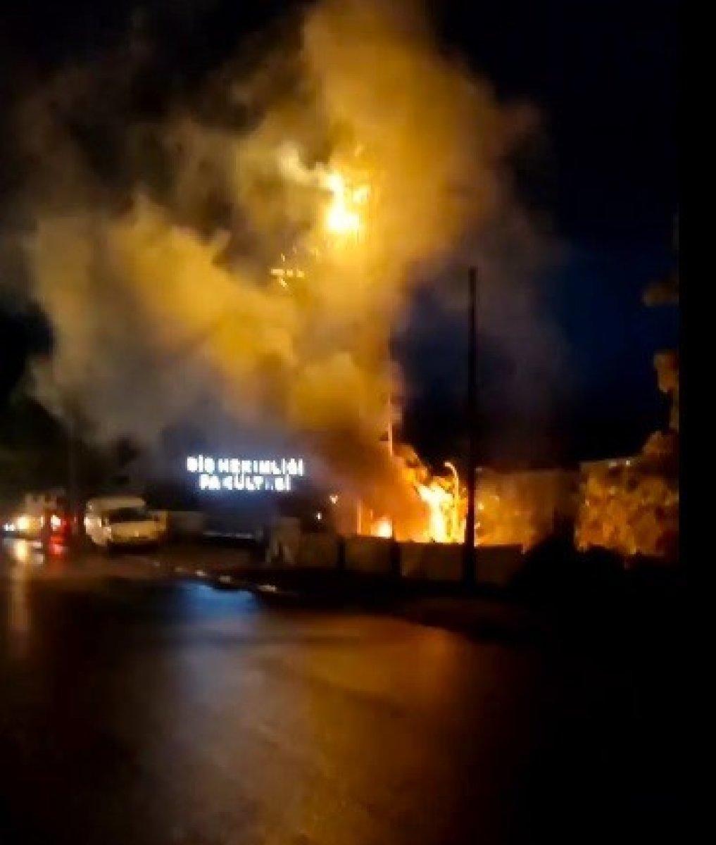 Tokat'ta elektrik panosu bomba gibi patladı