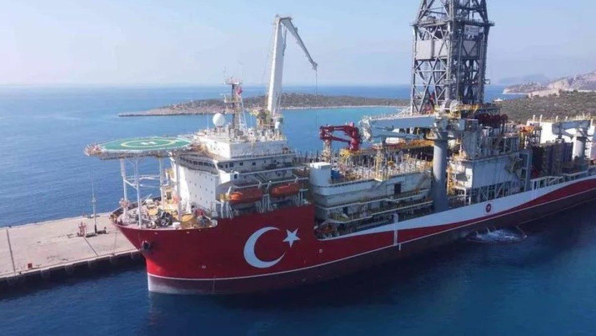 Abdülhamid Han sondaj gemisi Akdeniz'deki çalışmalarını tamamladı