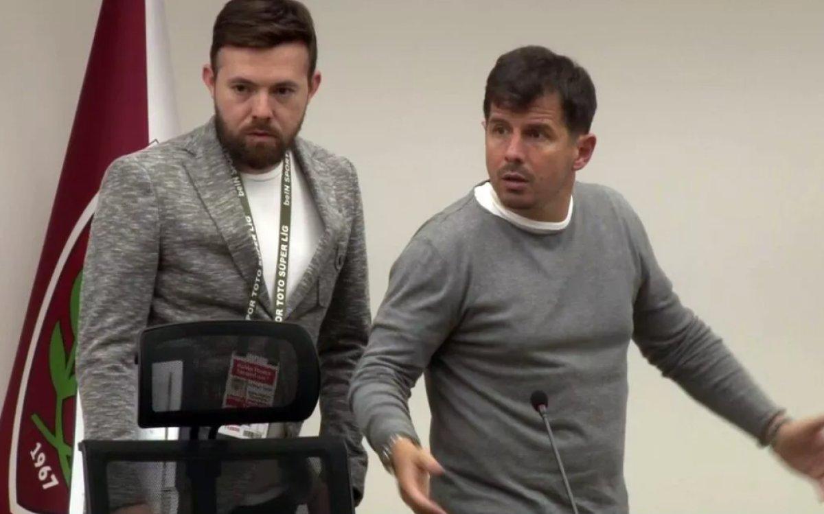 Emre Belözoğlu'ndan gazeteciye tepki: Telefonunu kapatacaksın