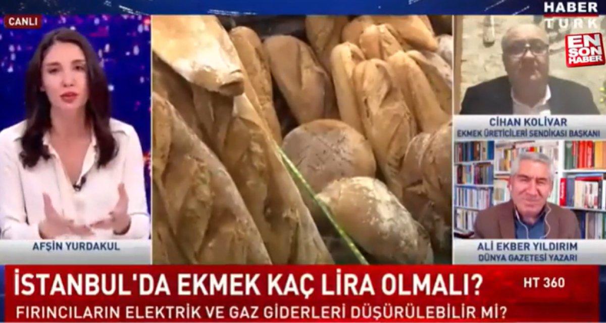 Ekmek Üreticileri Sendikası Başkanı Kolivar: Ekmek aptal toplumların gıda maddesi