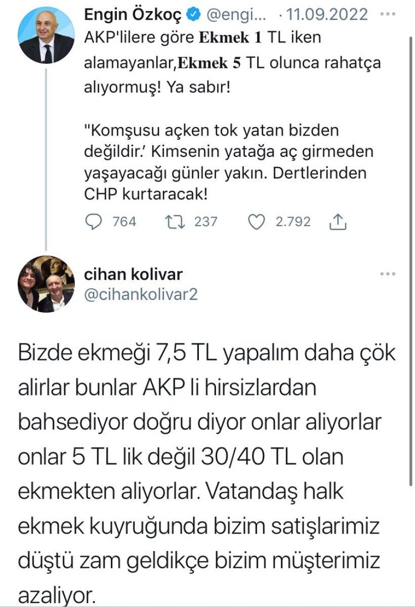 Türk milletine hakaret eden Cihan Kolivar'ın Twitter paylaşımları
