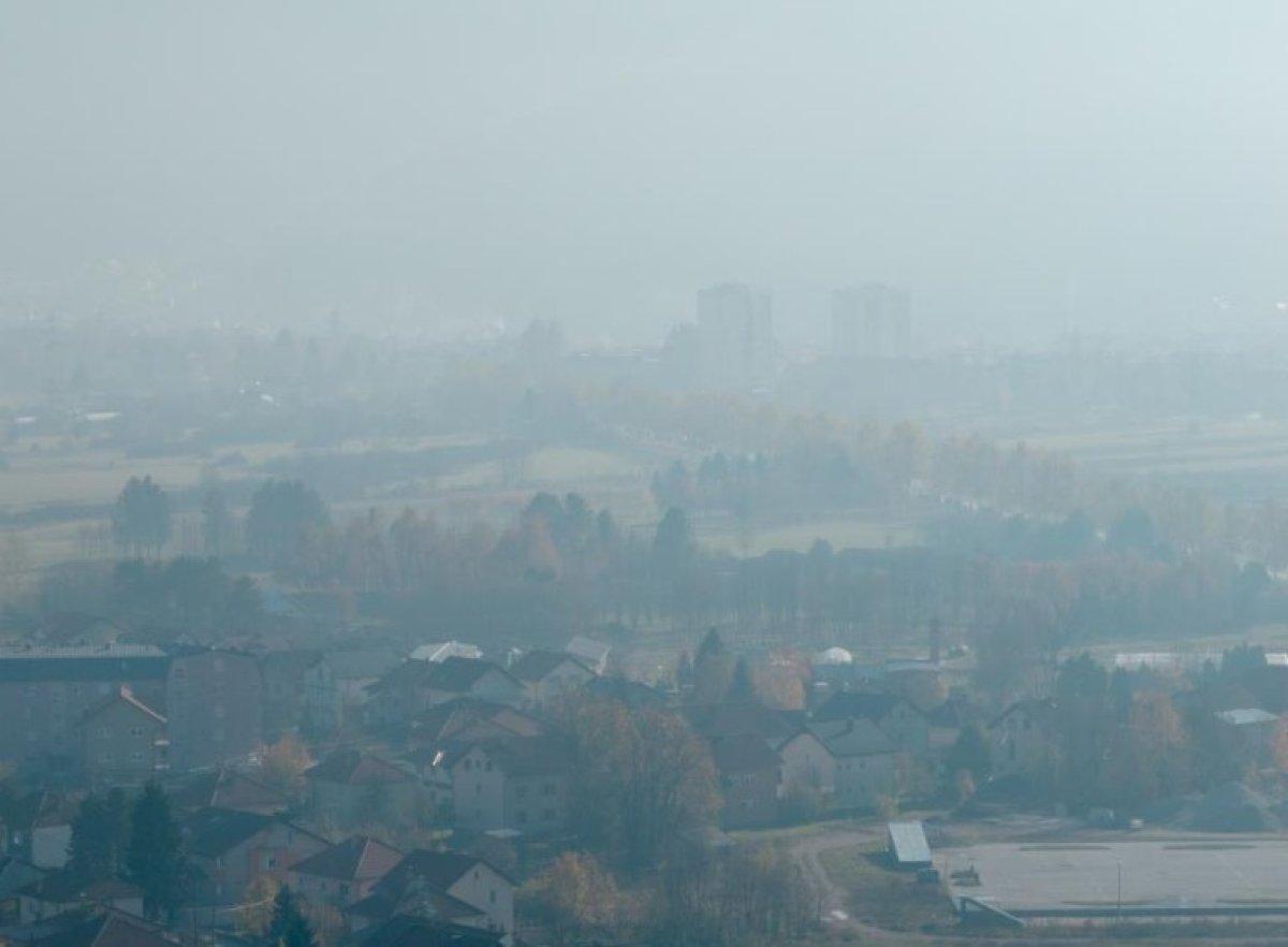 Saraybosna, dünyada hava kirliliğinin en yüksek olduğu ilk 10 şehir arasında
