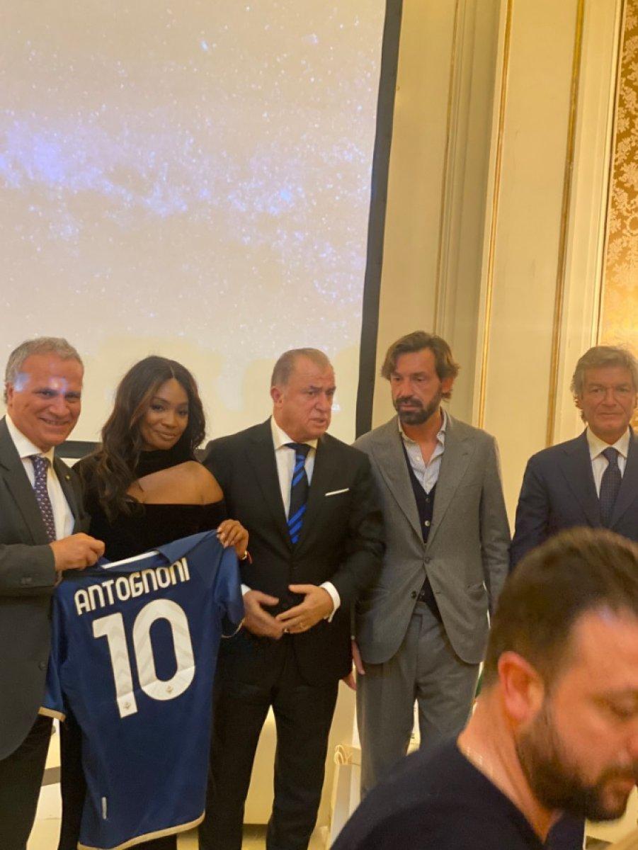 Pirlo ve Fatih Terim yıllar sonra bir arada