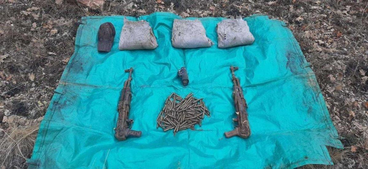 Eren Abluka Sonbahar-Kış operasyonlarında mühimmat ele geçirildi