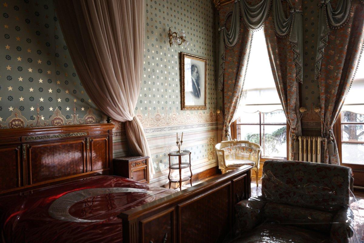 Atatürk'ün hayatını kaybettiği Dolmabahçe Sarayı yenilenmiş haliyle ziyarete hazır