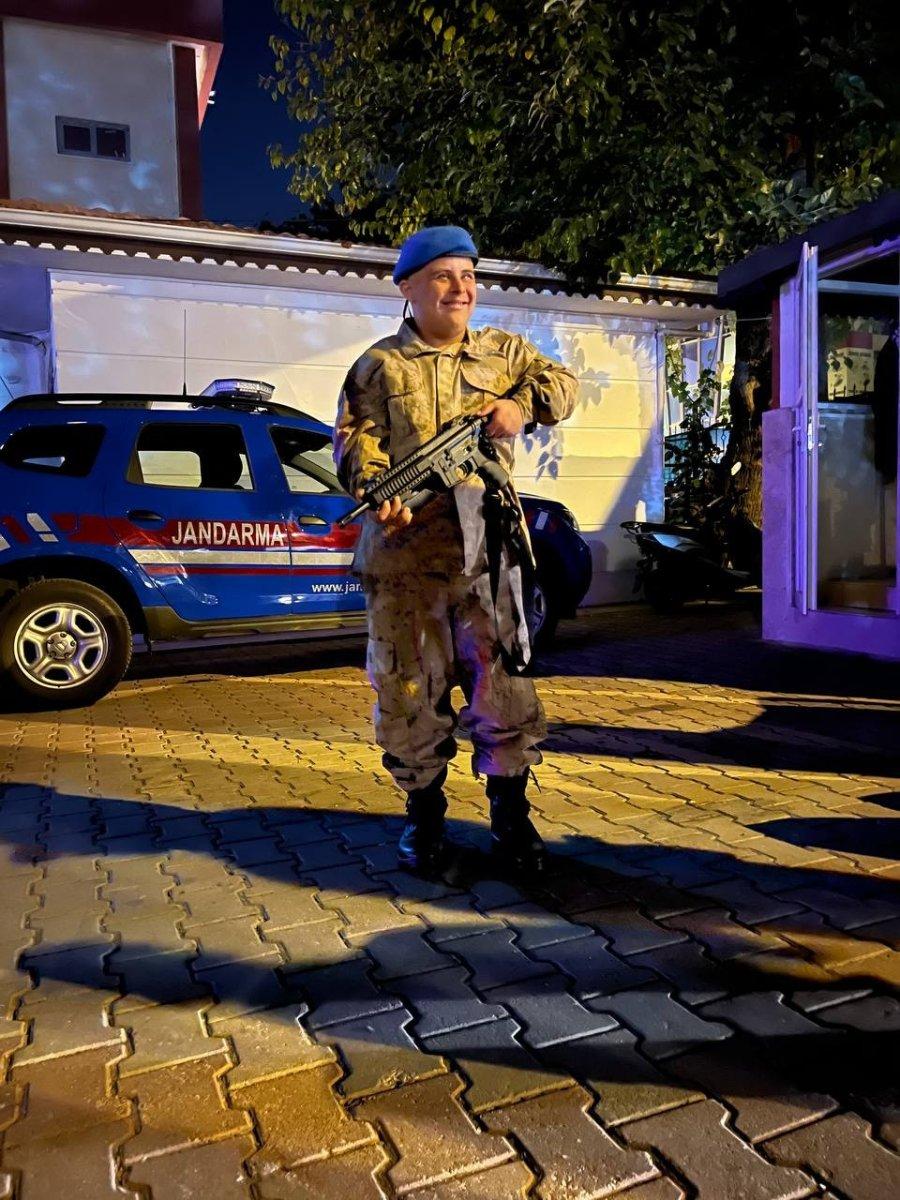 Antalya'da down sendromlu Niyazi'nin askerlik hayali gerçek oldu