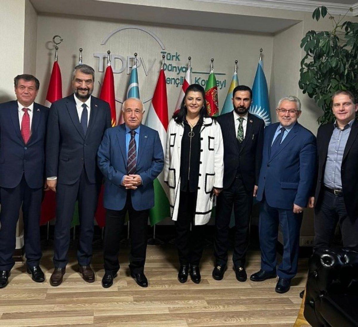 Cemil Çiçek'ten Türk Dünyası Parlamenter Vakfı'na (TDPV) ziyaret