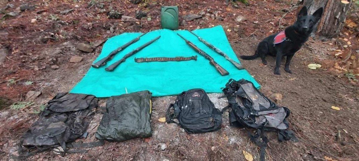 Eren Abluka Sonbahar-Kış operasyonlarında mühimmat ele geçirildi