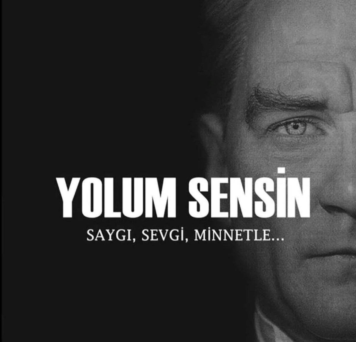 Ünlülerin 10 Kasım paylaşımları