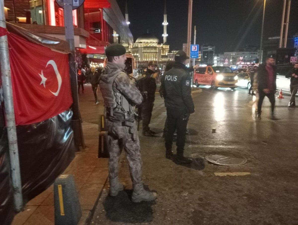 Beyoğlu'nda helikopter destekli huzur operasyonu