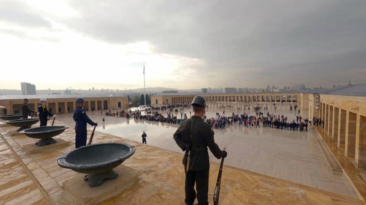 Atatürk'ün ebedi istirahatgahı Anıtkabir FPV drone'la görüntülendi
