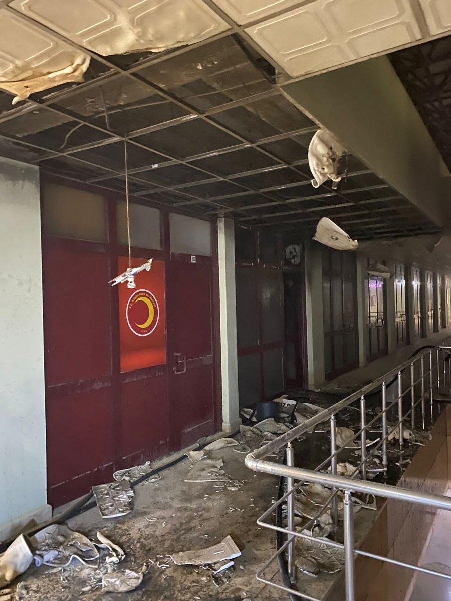 Kastamonu’da alkollü şahıs, pansiyonu yaktı