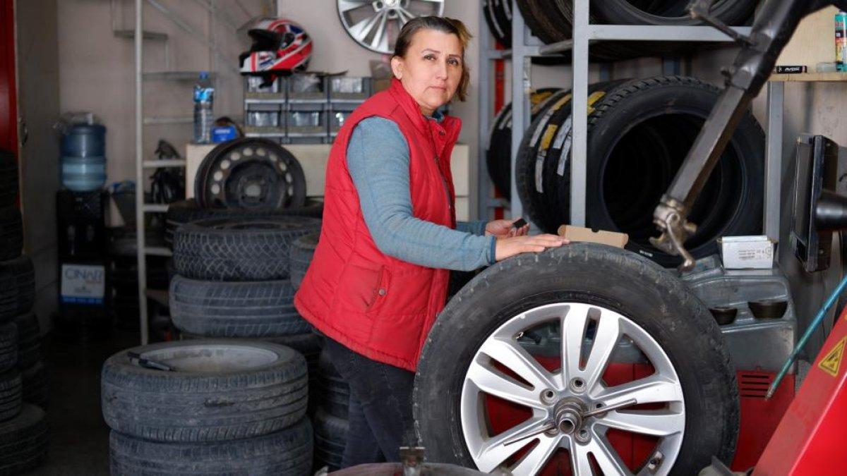 Edirne sanayisinde kış lastiği hareketliliği başladı