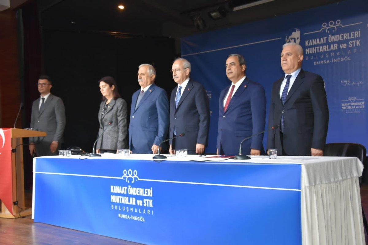 Kemal Kılıçdaroğlu: HDP de dahil bütün partilerle görüşen tek partiyiz