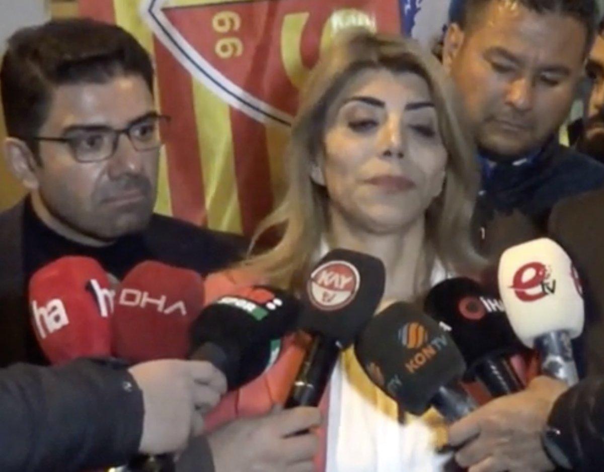 Kayserispor Başkanı Berna Gözbaşı'dan istifa sinyali