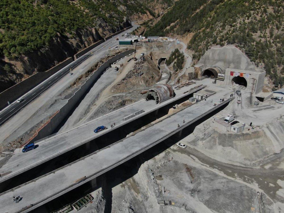 Yeni Zigana Tüneli nisan ayında hizmette
