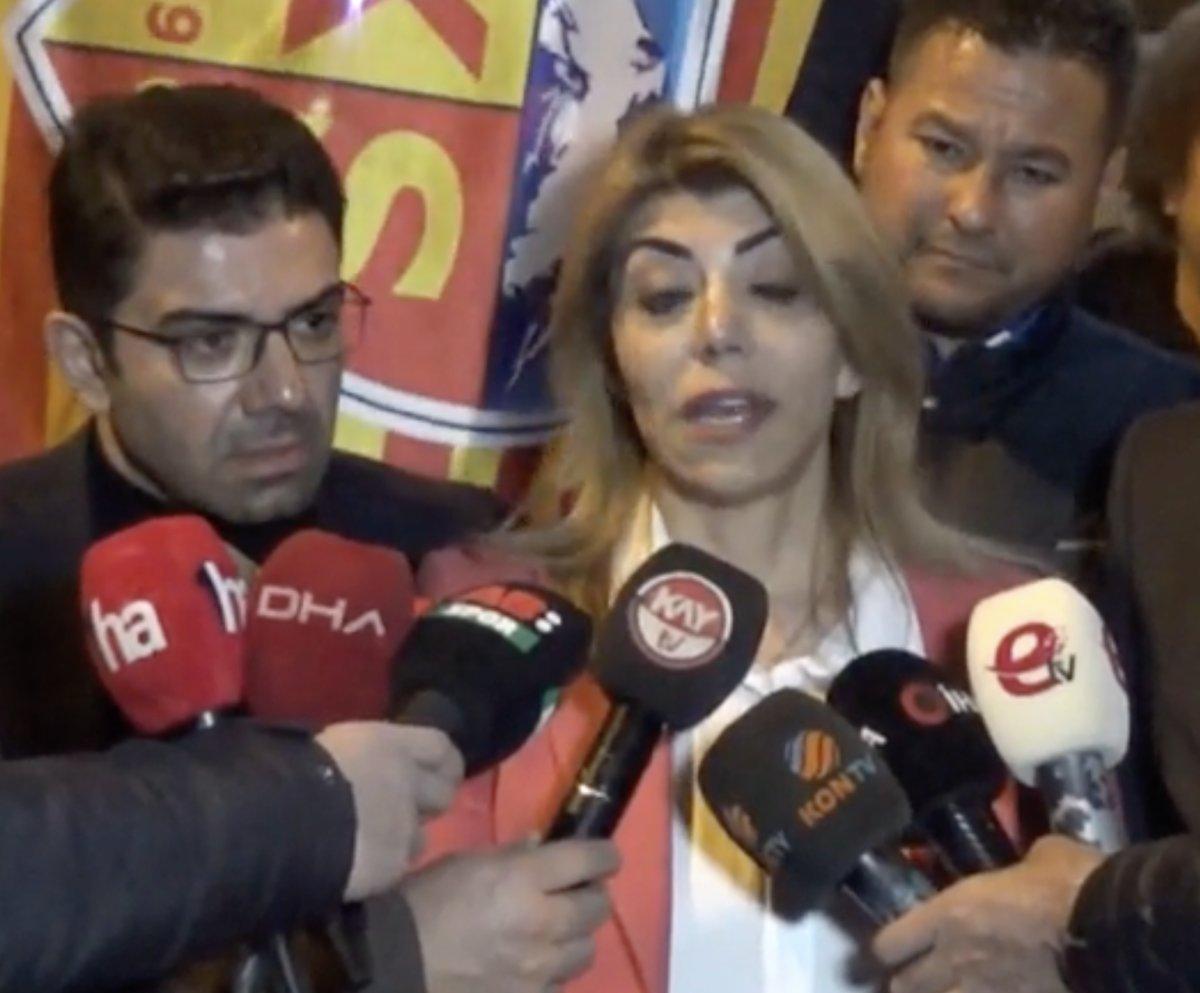 Kayserispor Başkanı Berna Gözbaşı'dan istifa sinyali