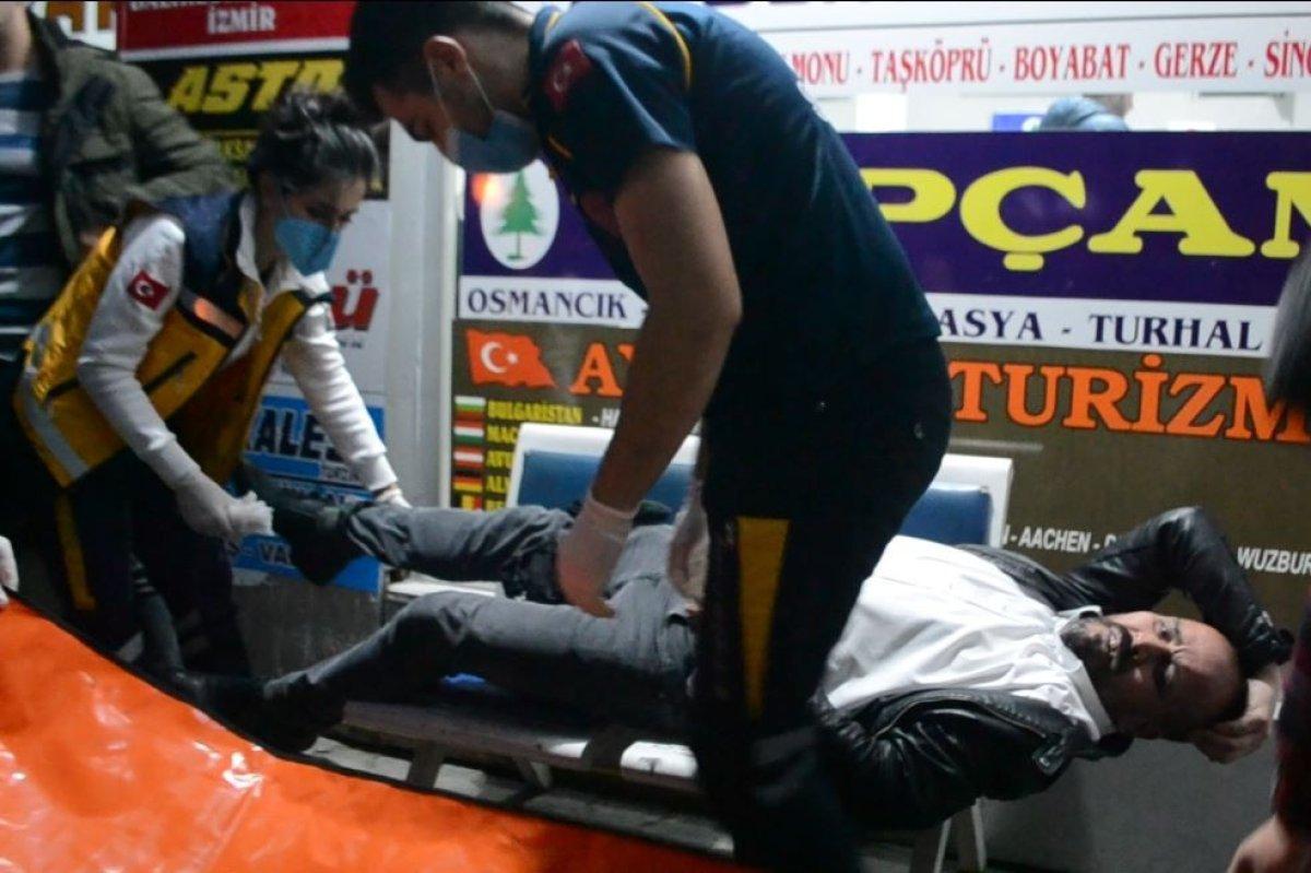 Tekirdağ'daki otobüs terminalinde bıçaklı saldırı