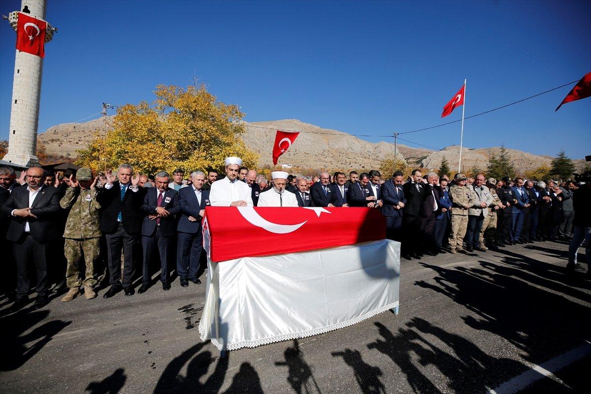 Şehit Fethi Sekin’in babası son yolculuğuna uğurlandı
