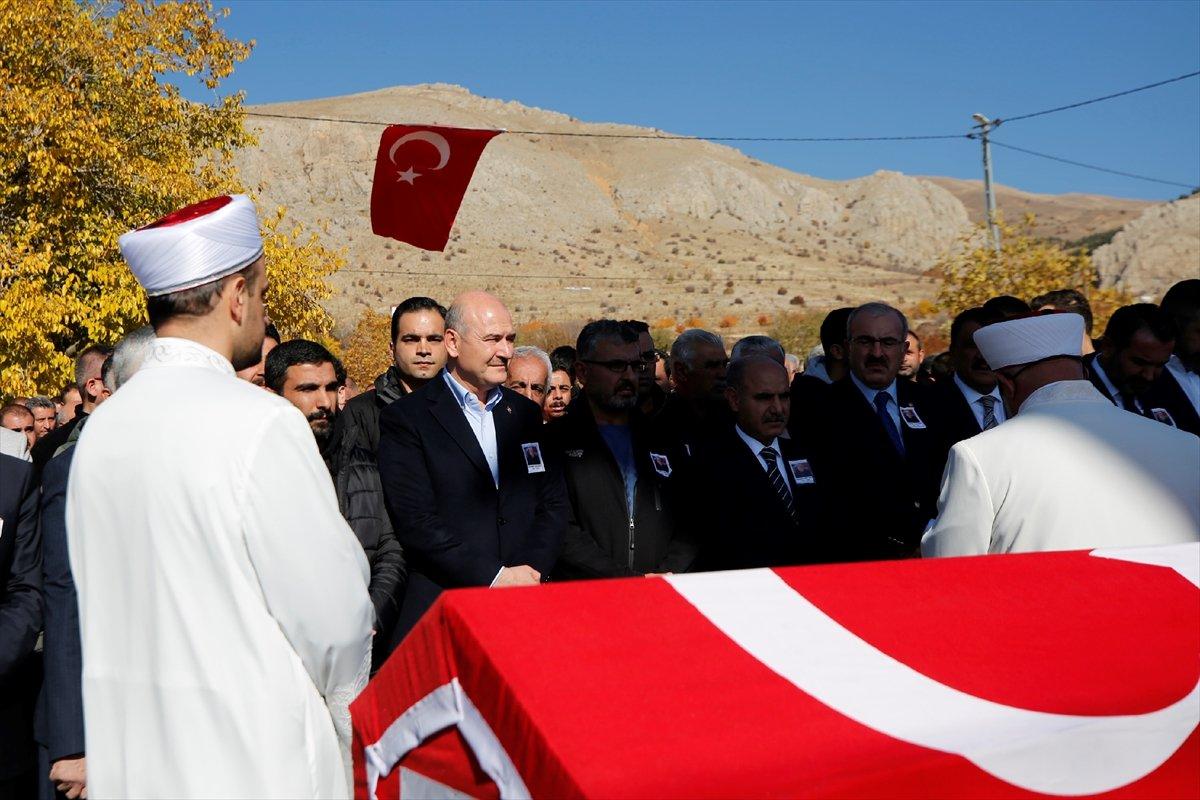 Şehit Fethi Sekin’in babası son yolculuğuna uğurlandı