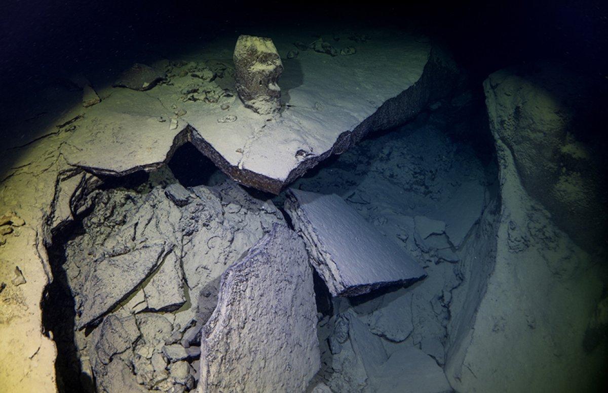 Hatay'daki su altı mağarası görsel şölen sunuyor