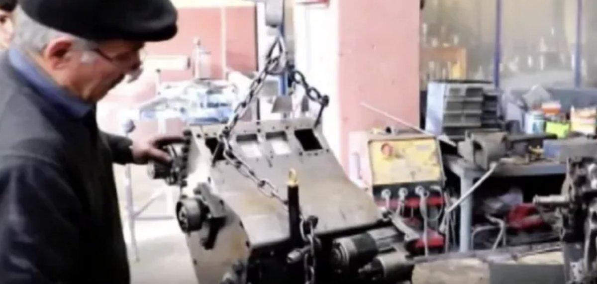 Otomobillere LPG takan mucitten benzin buharıyla çalışan motor