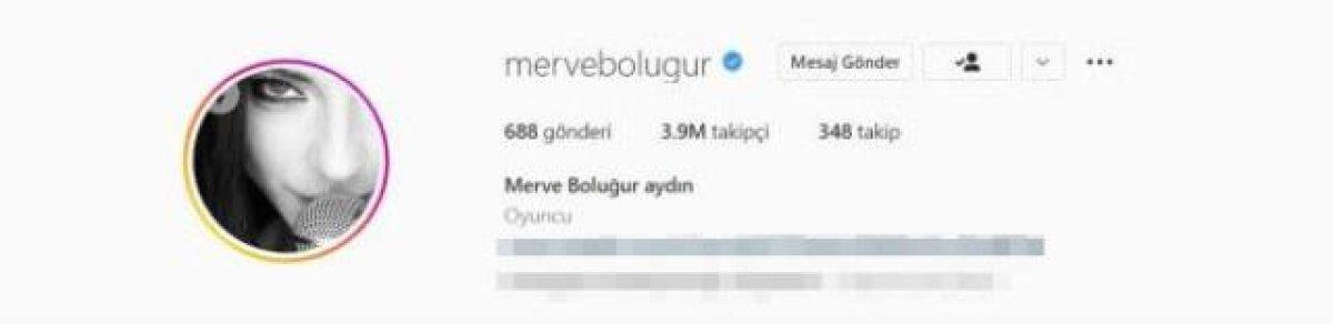 Merve Boluğur, her şeyi sildi