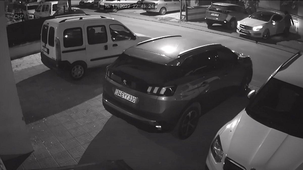 Ümraniye'de aracının çalındığını, çocuğunu hastaneye götürürken anladı