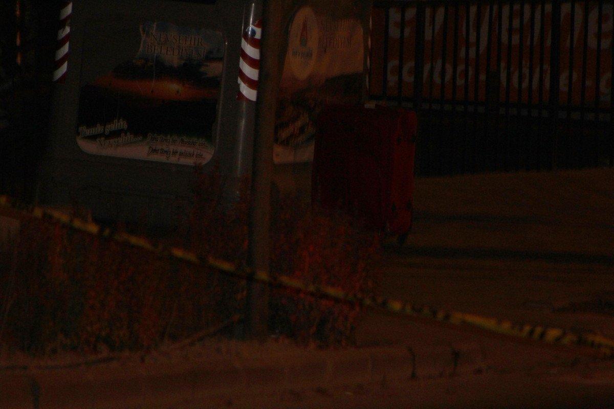 Nevşehir'de, patlatılan şüpheli valizden bidon çıktı