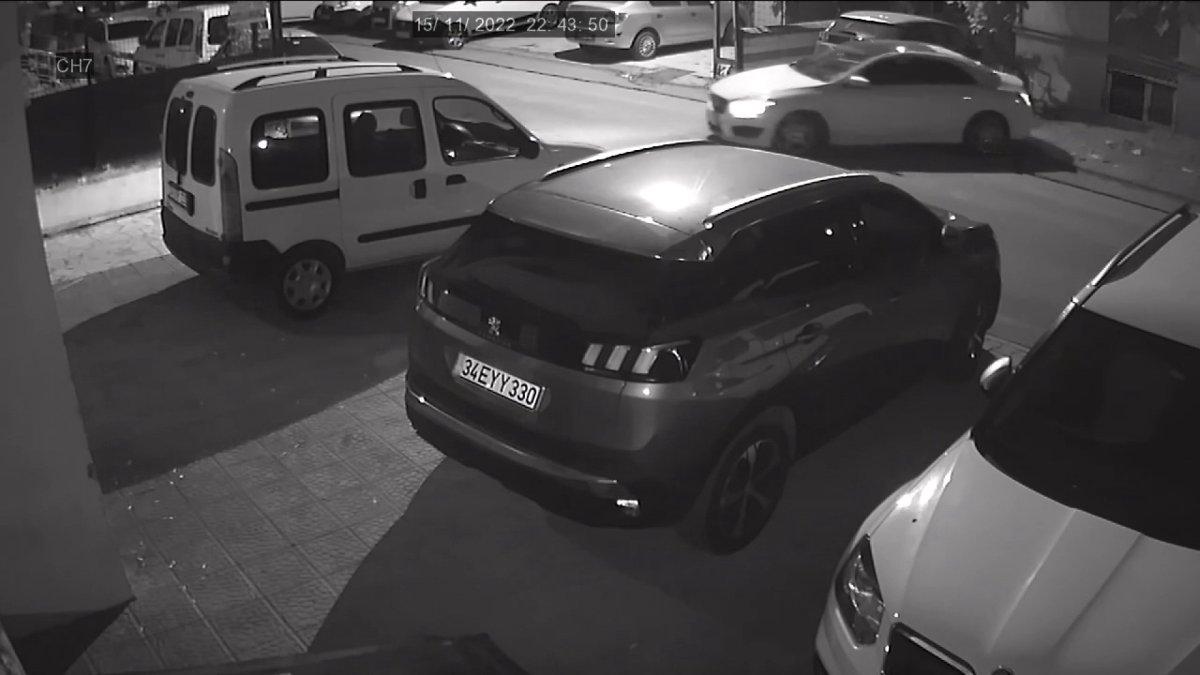 Ümraniye'de aracının çalındığını, çocuğunu hastaneye götürürken anladı