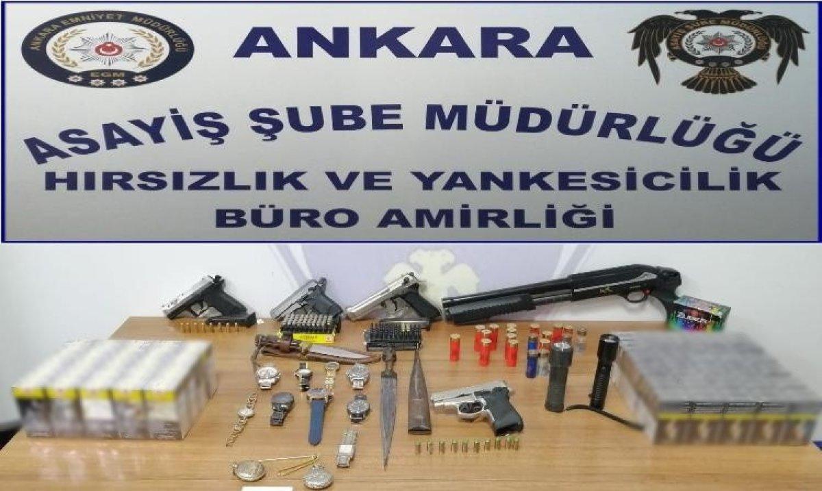 Ankara'da 'Keklik' operasyonu:11 gözaltı