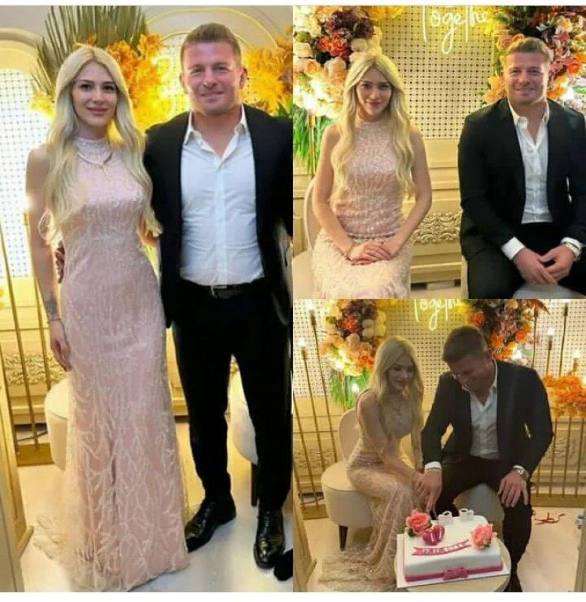 İsmail Balaban ile İlayda Şeker nişanlandı