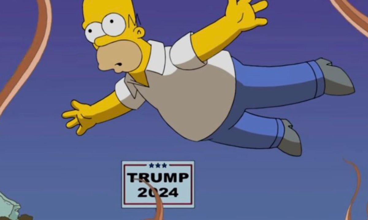 Simpsonlar, Donald Trump’ın başkan adaylığını tahmin etti 
