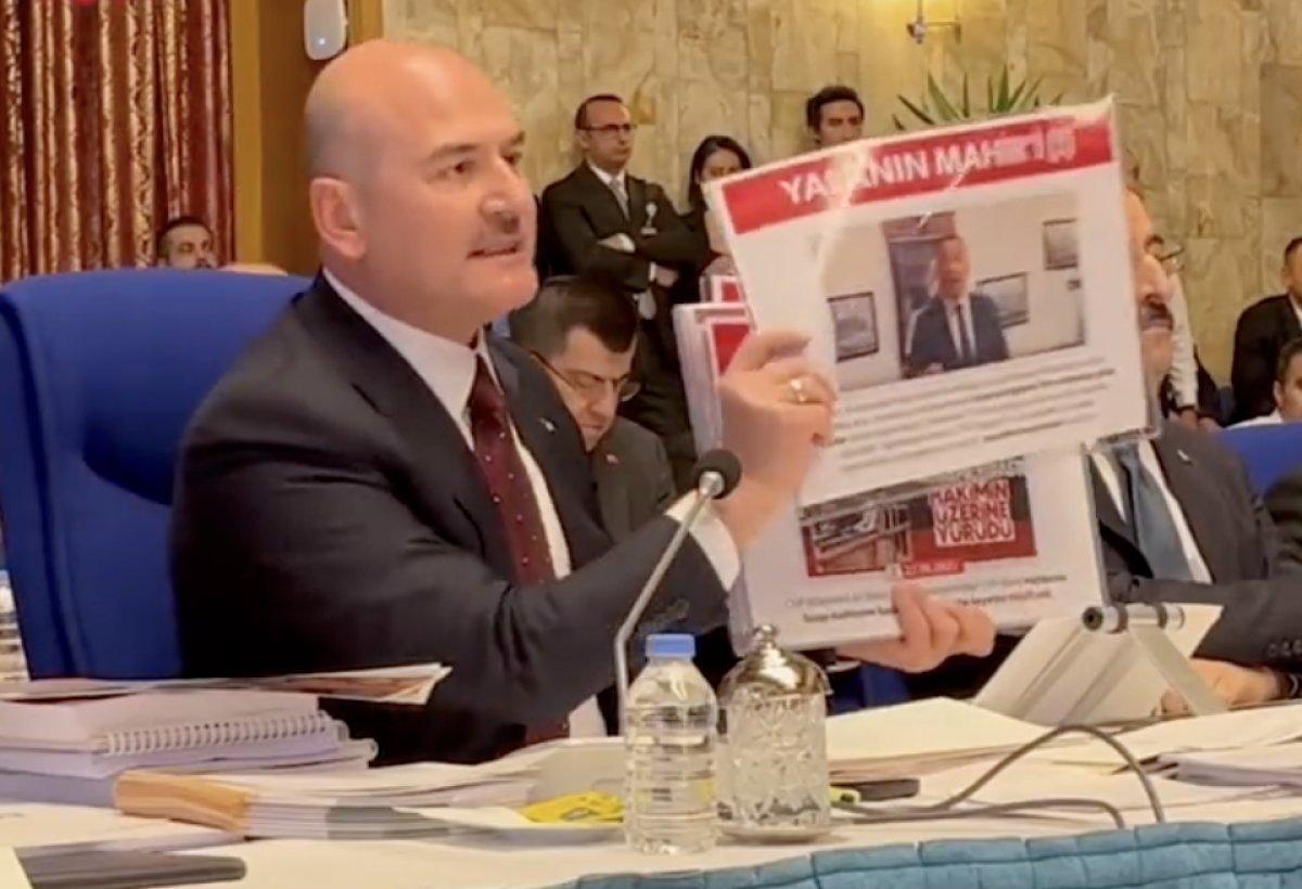 Süleyman Soylu'dan CHP'li Başarır'a: Sen mahkeme basan eşkıyasın