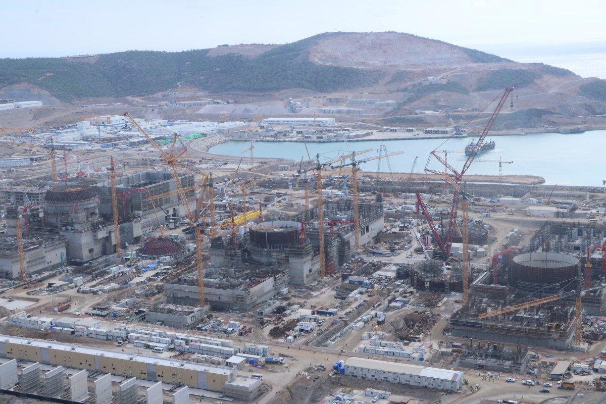 Türkiye'nin ilk nükleer güç santrali Akkuyu’da çalışmalar sürüyor