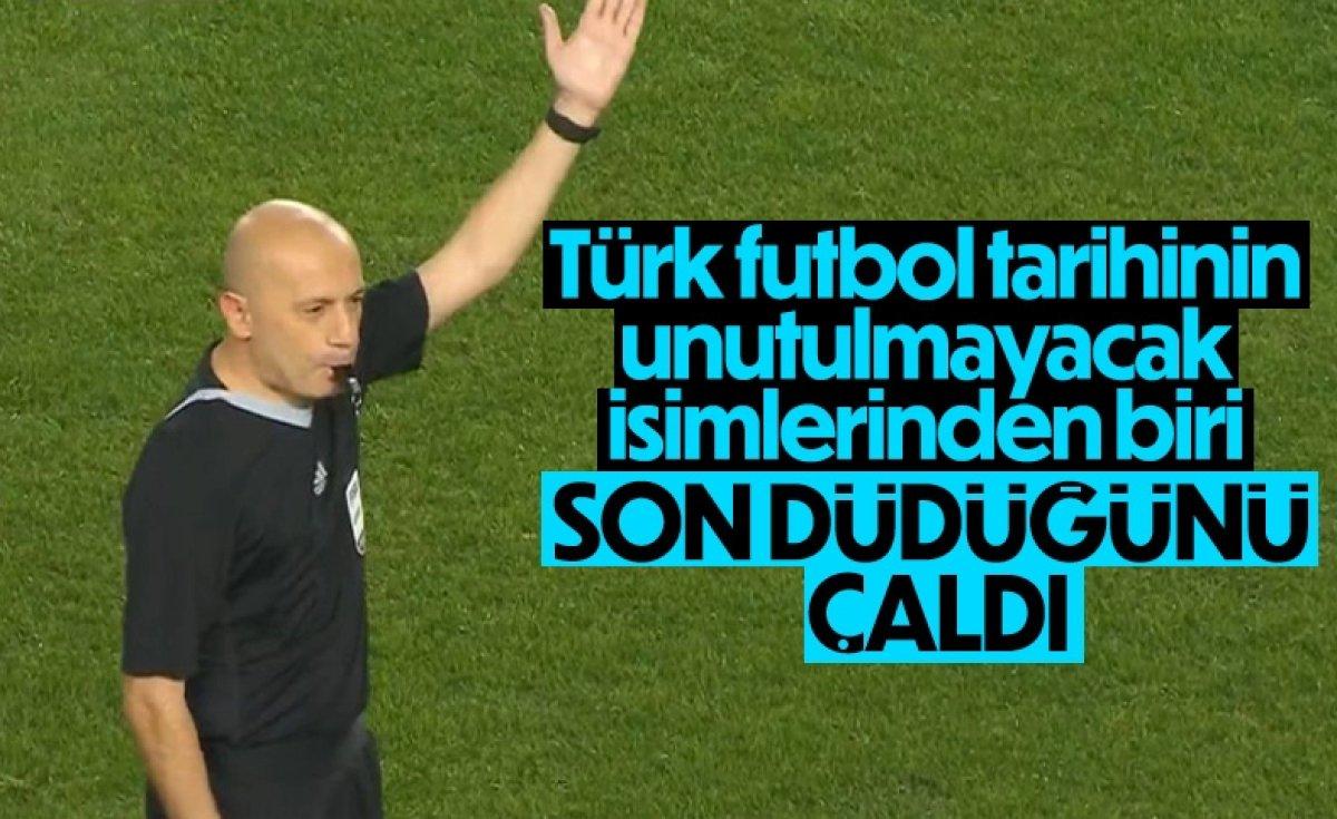 Cüneyt Çakır: Türk hakemliği adına onur duyulacak bir gündü