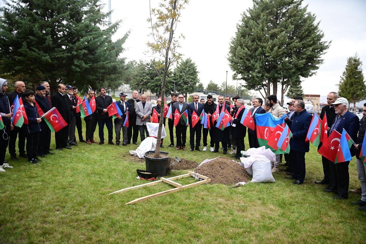 Karabağ şehitlerinin hatırası Çorum’da yaşayacak