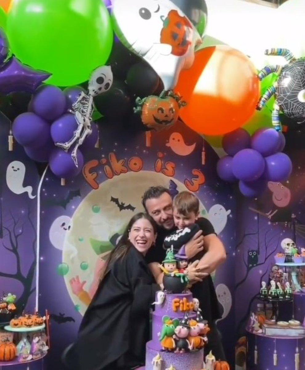 Hazal Kaya ve Ali Atay'ın oğulları Fikret Ali 3 yaşında