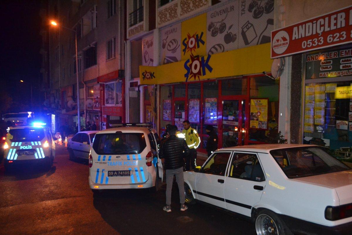 Tekirdağ’da polisten kaçamayan sürücü: Kovalama güzeldi