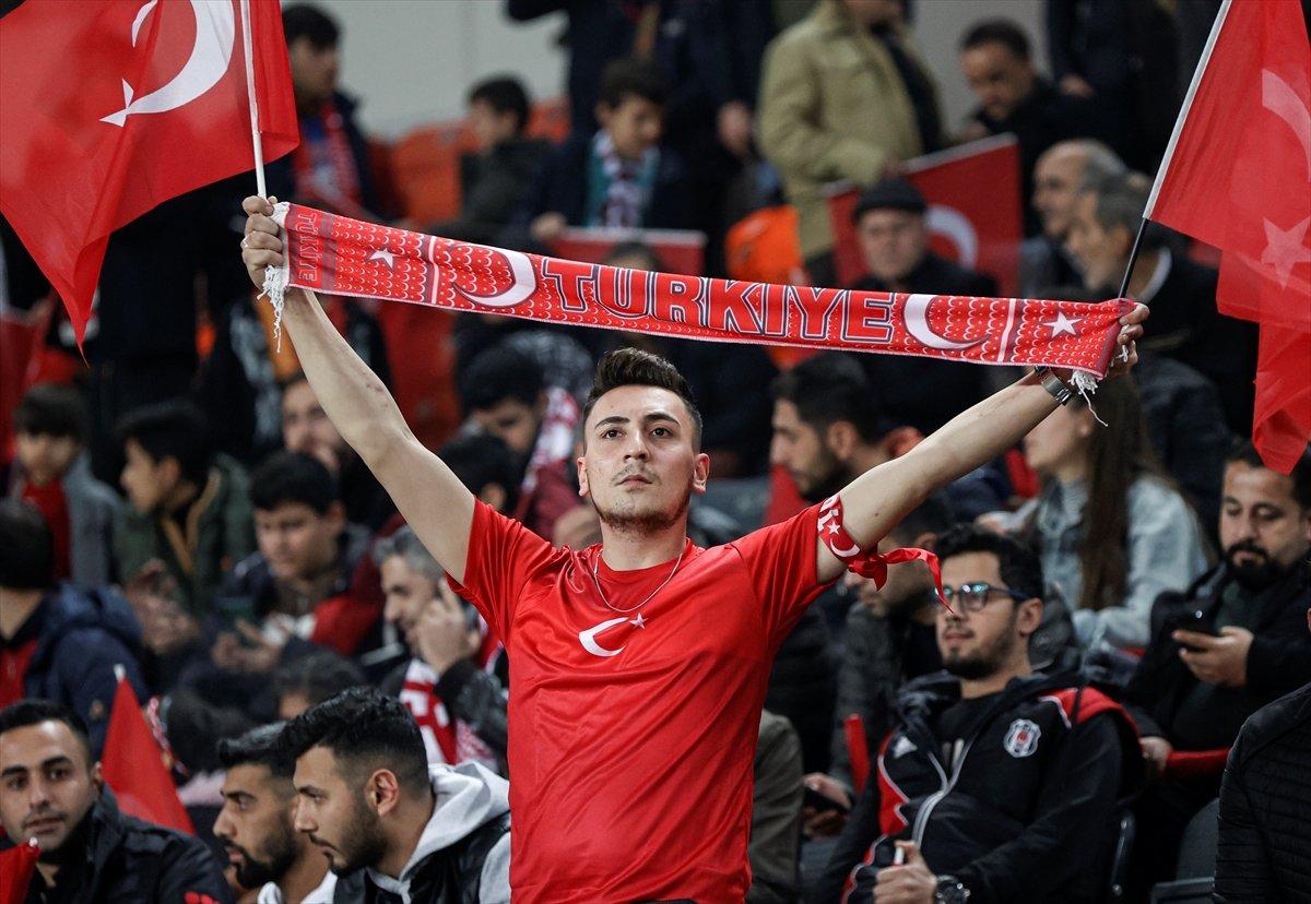 Gaziantep'te milli maç coşkusu