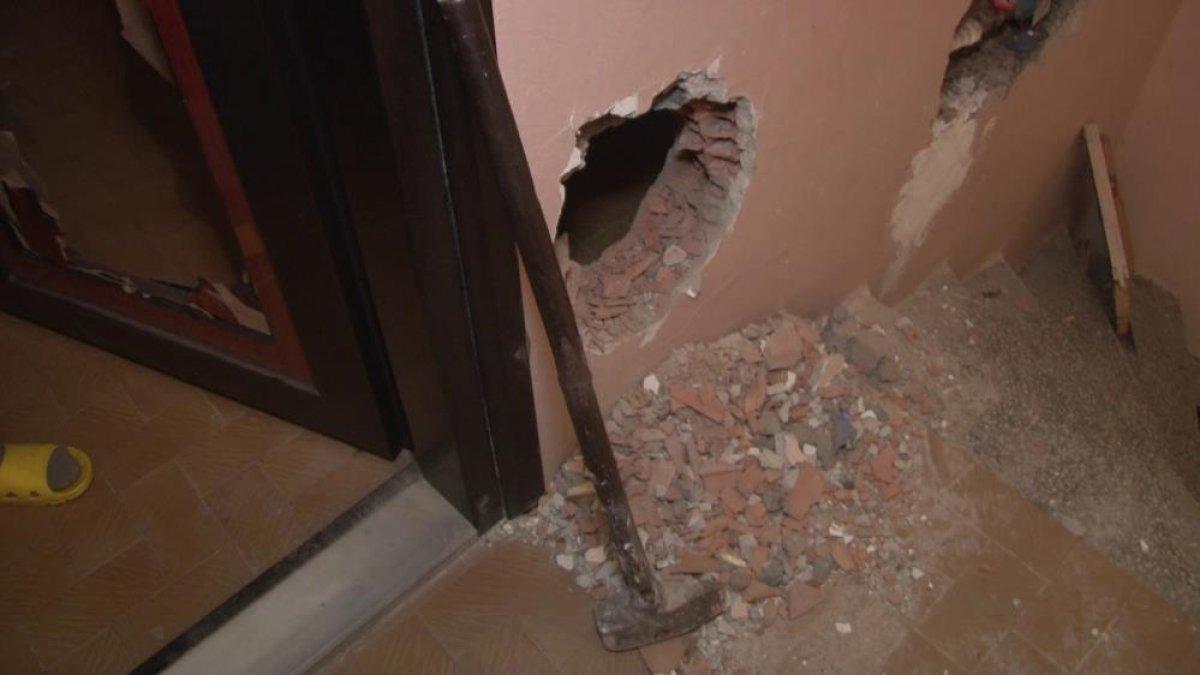 İstanbul'da kiracı - ev sahibi anlaşmazlığı: Balyozla kapıyı kırdı