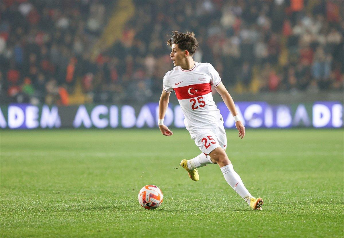 Arda Güler, ilk milli maçına çıktı