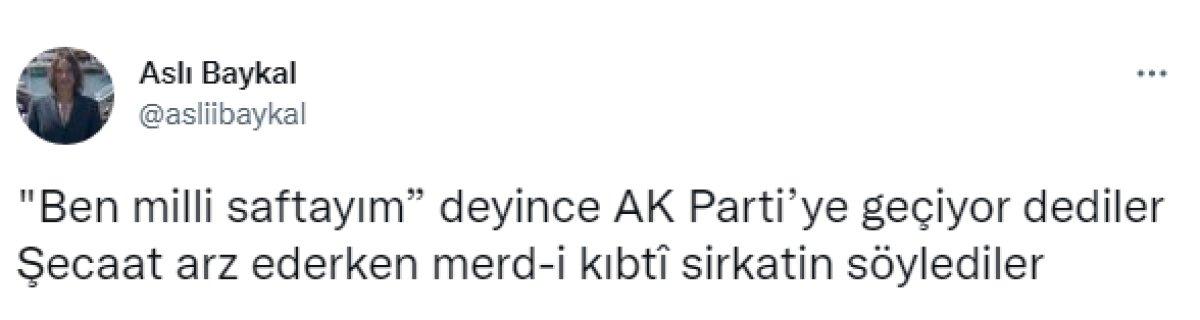 Aslı Baykal’dan 'AK Parti’ye' katılıyor iddialarına yanıt 