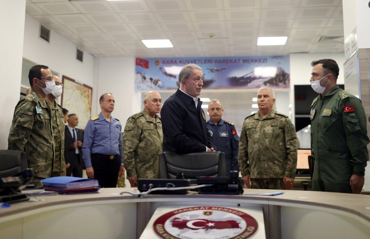 Hulusi Akar: Pençe-Kılıç Harekatı'nda 184 terörist etkisiz hale getirildi